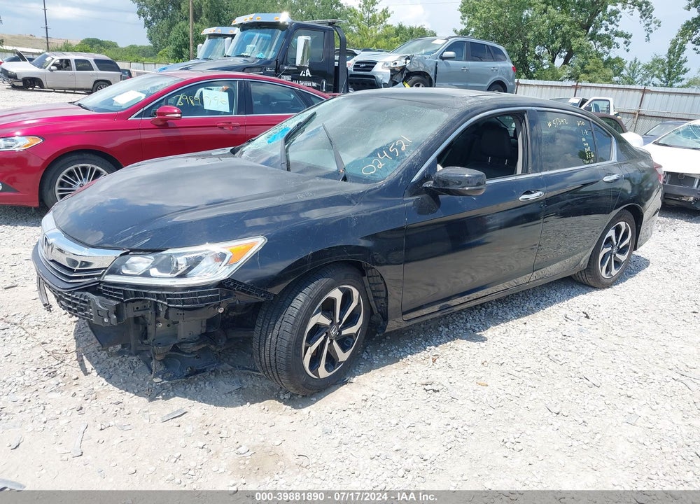 2016 HONDA ACCORD EX-L V-6 VIN: 1HGCR3F84GA024521