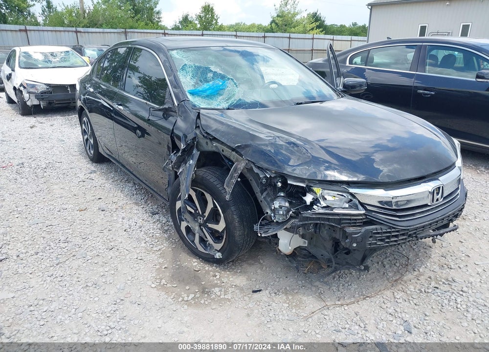 2016 HONDA ACCORD EX-L V-6 VIN: 1HGCR3F84GA024521