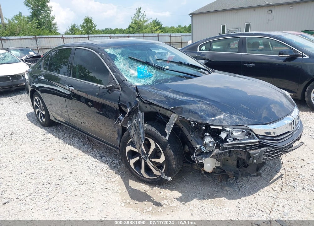 2016 HONDA ACCORD EX-L V-6 VIN: 1HGCR3F84GA024521