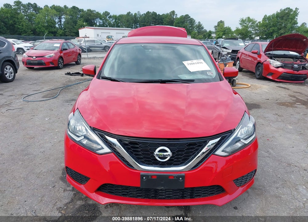 2017 NISSAN SENTRA SV VIN: 3N1AB7AP3HL713088