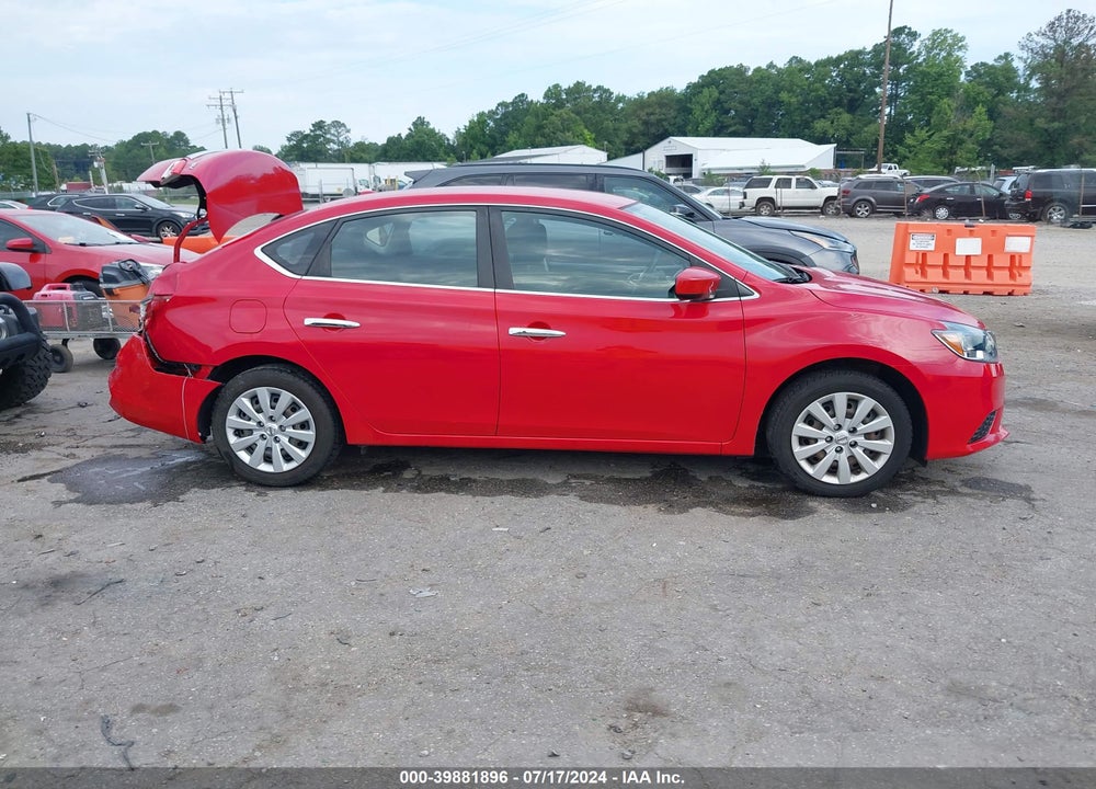 2017 NISSAN SENTRA SV VIN: 3N1AB7AP3HL713088