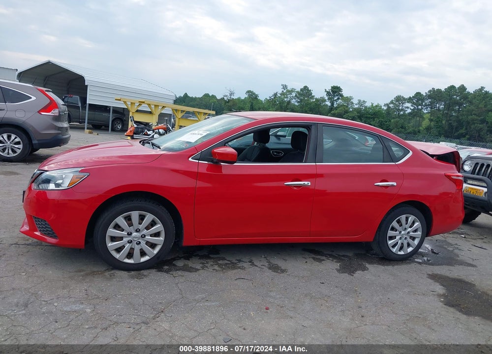 2017 NISSAN SENTRA SV VIN: 3N1AB7AP3HL713088