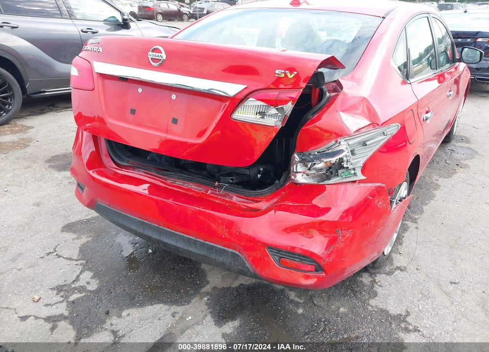 2017 NISSAN SENTRA SV VIN: 3N1AB7AP3HL713088