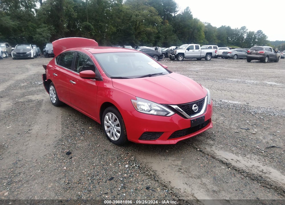 2017 NISSAN SENTRA SV VIN: 3N1AB7AP3HL713088