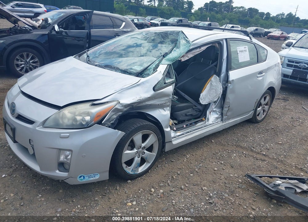 2010 TOYOTA PRIUS V VIN: JTDKN3DU7A0144378