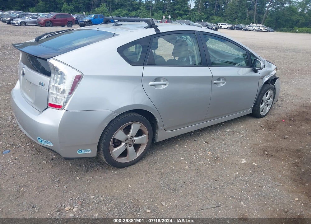 2010 TOYOTA PRIUS V VIN: JTDKN3DU7A0144378