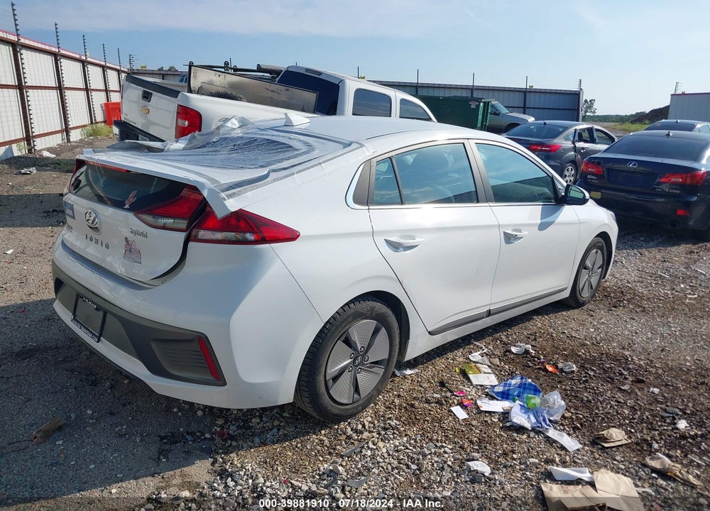 2021 HYUNDAI IONIQ HYBRID SE VIN: KMHC75LC8MU255386