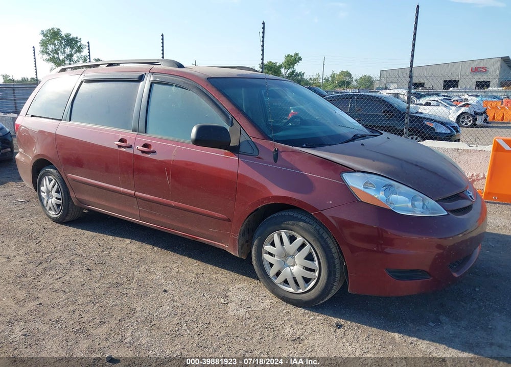 2006 TOYOTA SIENNA LE VIN: 5TDZA23C36S400887