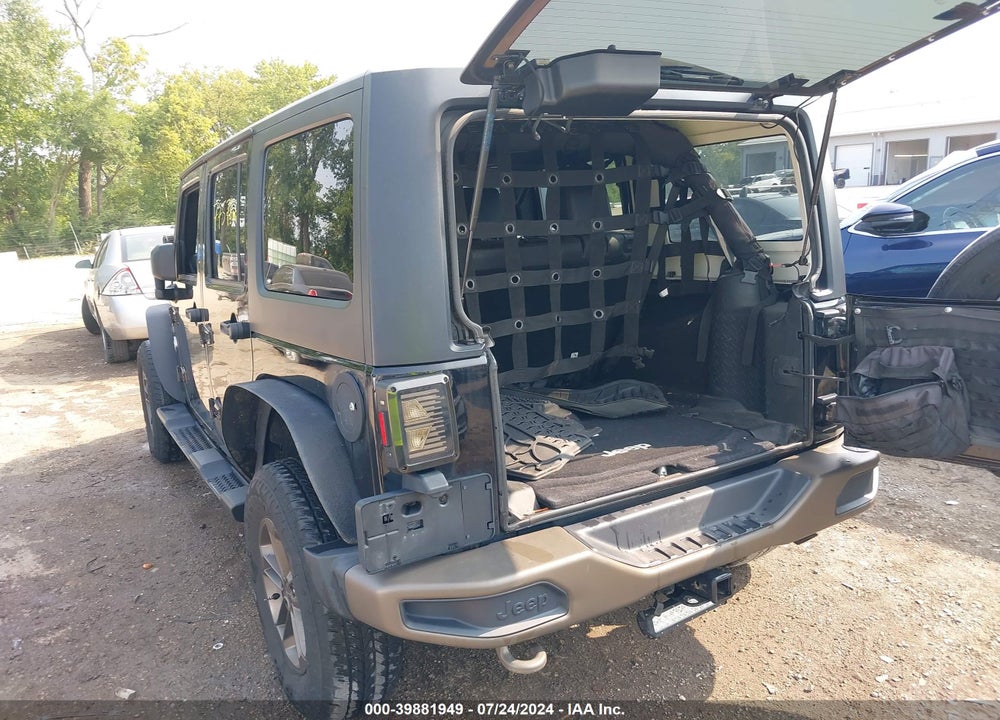 2016 JEEP WRANGLER UNLIMITED 75TH ANNIVERSARY VIN: 1C4BJWEG4GL349119