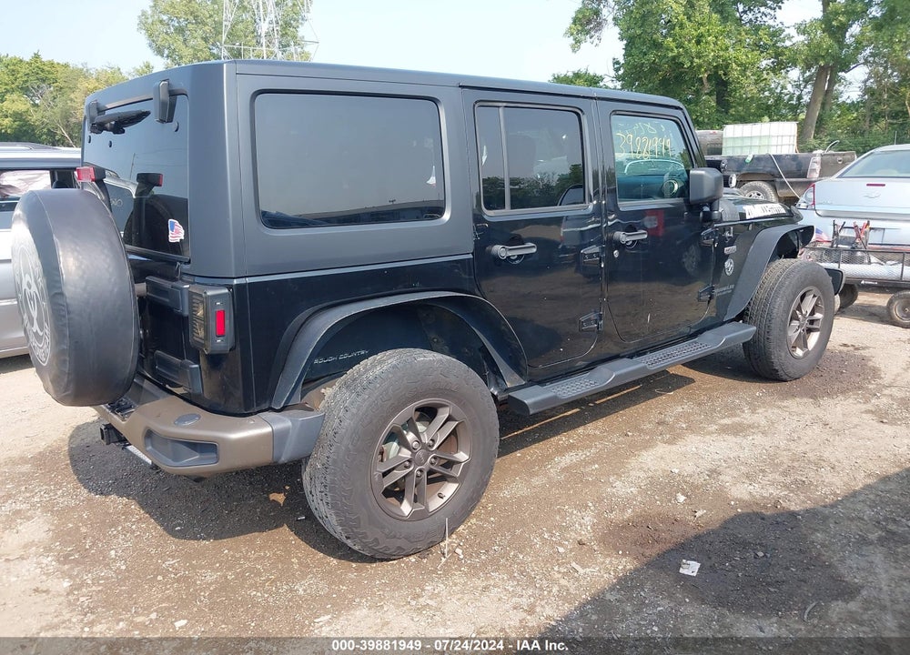 2016 JEEP WRANGLER UNLIMITED 75TH ANNIVERSARY VIN: 1C4BJWEG4GL349119