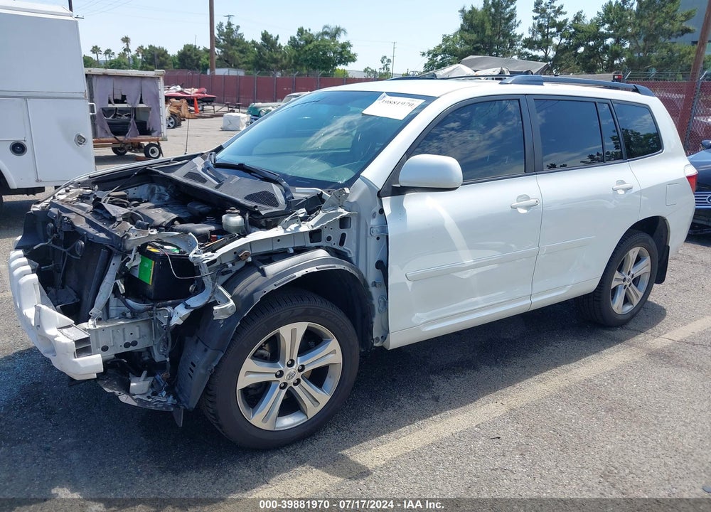 2009 TOYOTA HIGHLANDER VIN: JTEDA41A292004562