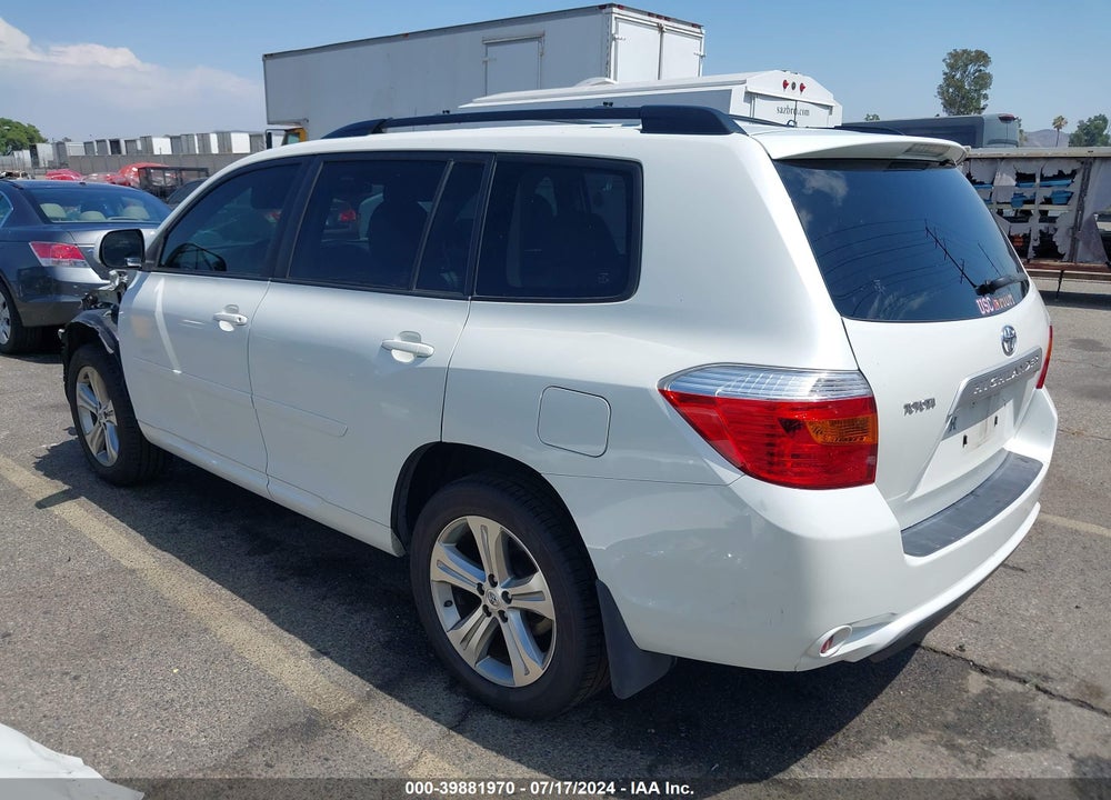 2009 TOYOTA HIGHLANDER VIN: JTEDA41A292004562