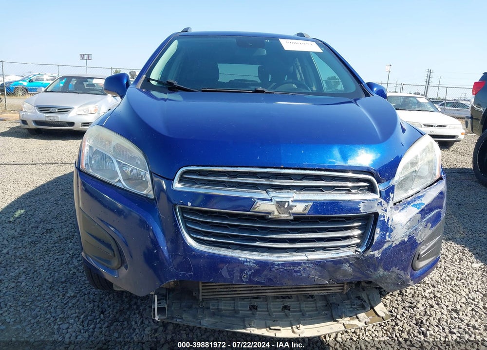 2015 CHEVROLET TRAX LT VIN: 3GNCJRSB3FL208129