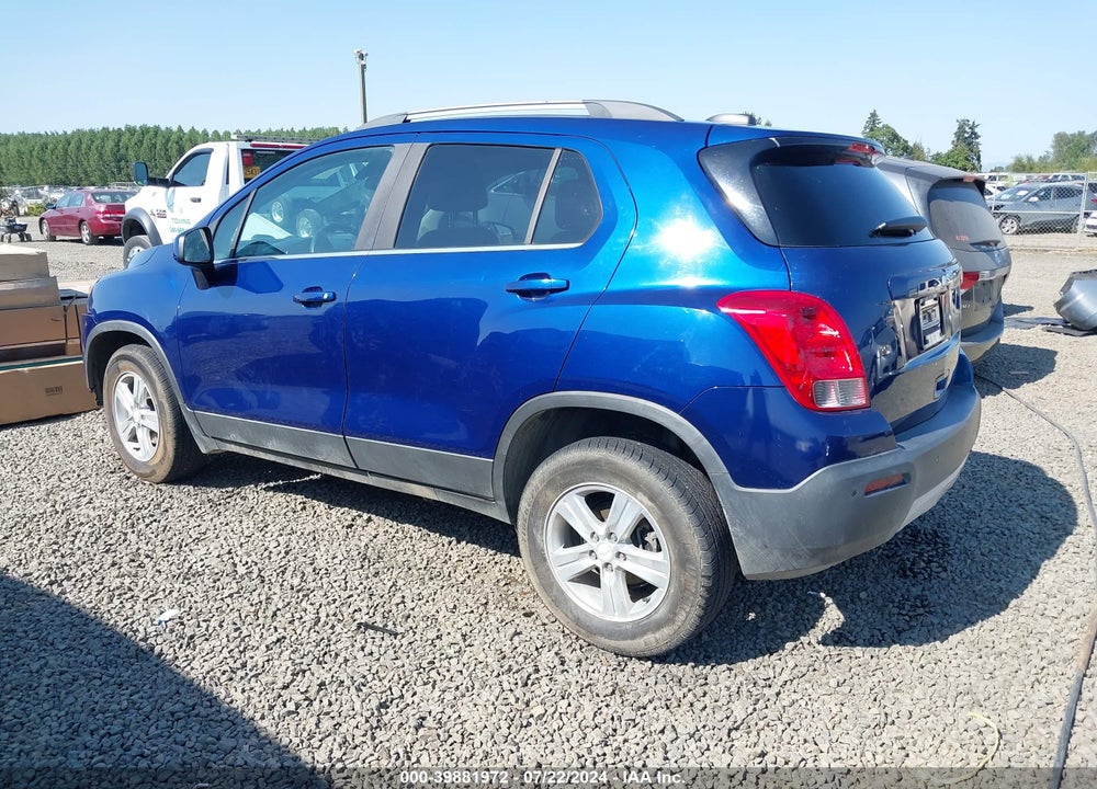 2015 CHEVROLET TRAX LT VIN: 3GNCJRSB3FL208129