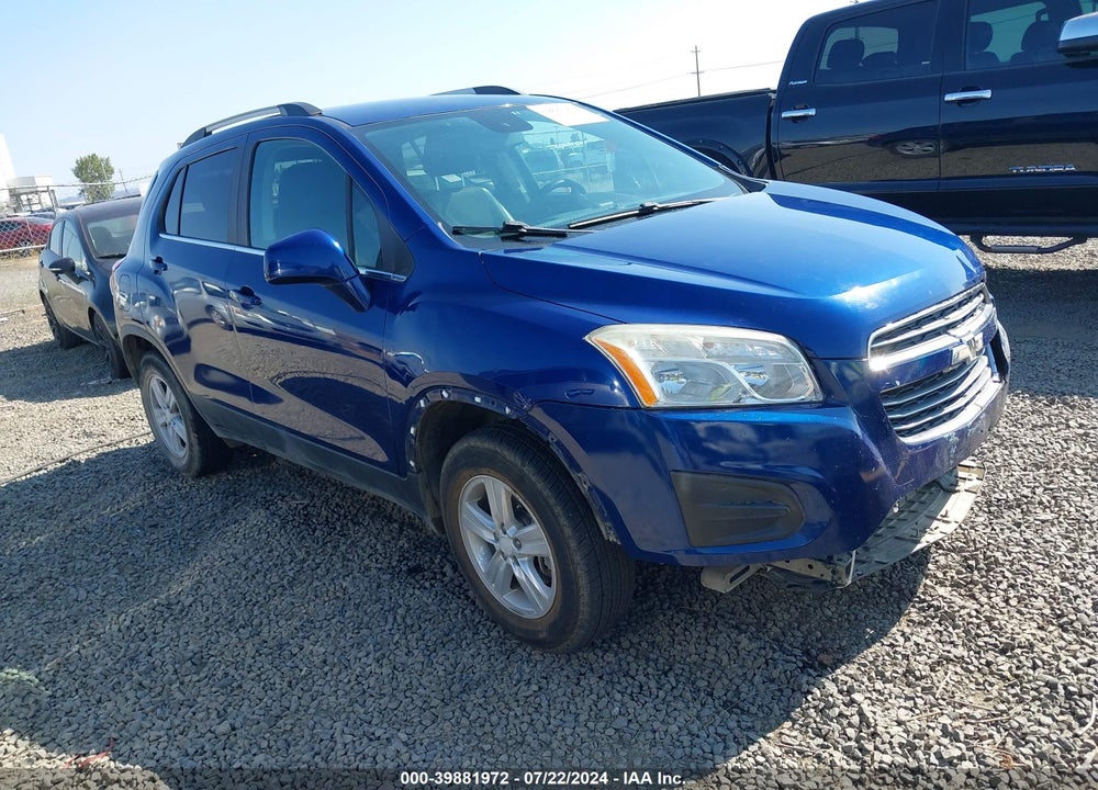 2015 CHEVROLET TRAX LT VIN: 3GNCJRSB3FL208129