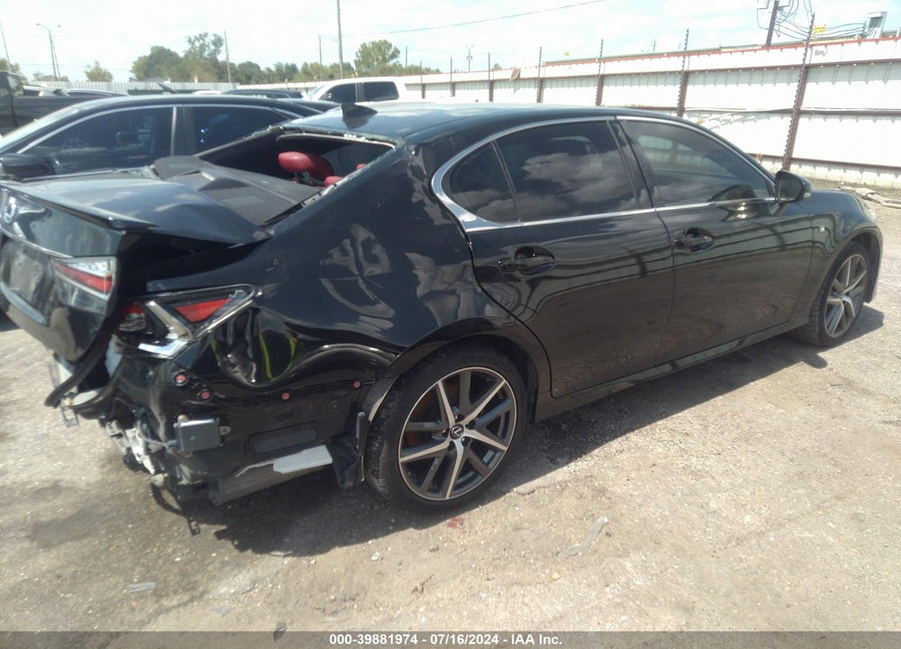 2018 LEXUS GS 350 F-SPORT VIN: JTHCZ1BL1JA007811