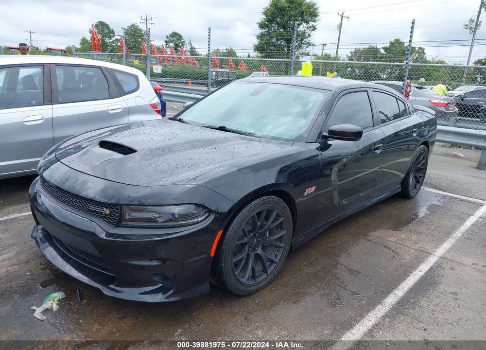 2018 DODGE CHARGER R/T SCAT PACK RWD VIN: 2C3CDXGJ9JH179617