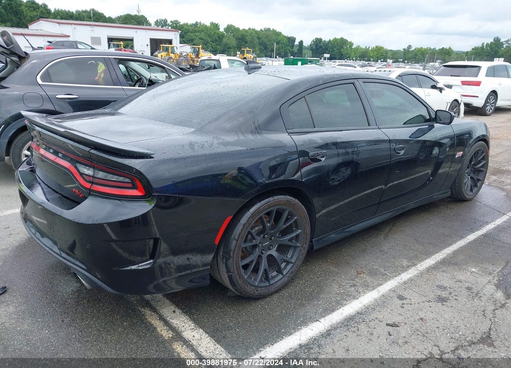 2018 DODGE CHARGER R/T SCAT PACK RWD VIN: 2C3CDXGJ9JH179617