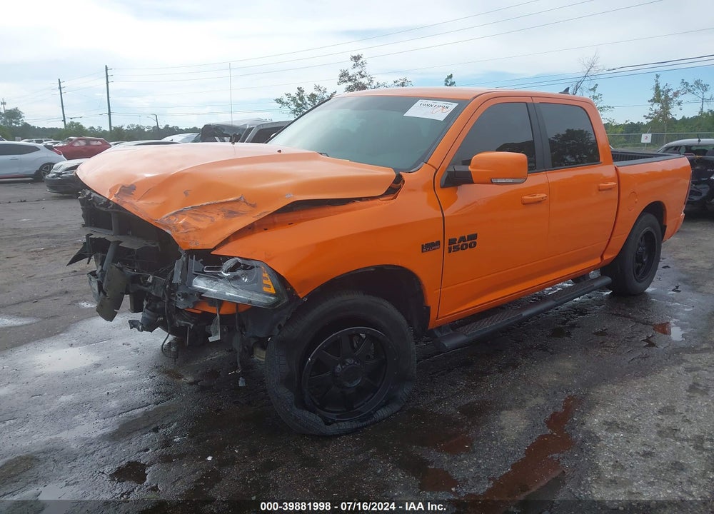 2017 RAM 1500 SPORT 4X4 5'7 BOX VIN: 1C6RR7MT5HS562607