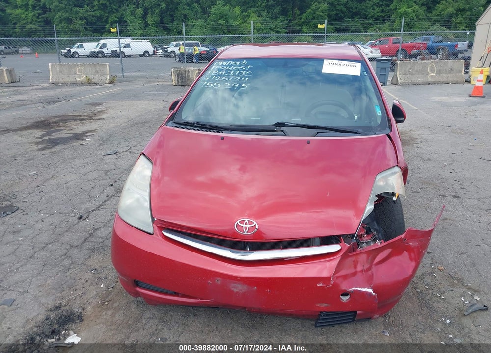2008 TOYOTA PRIUS VIN: JTDKB20U987755295