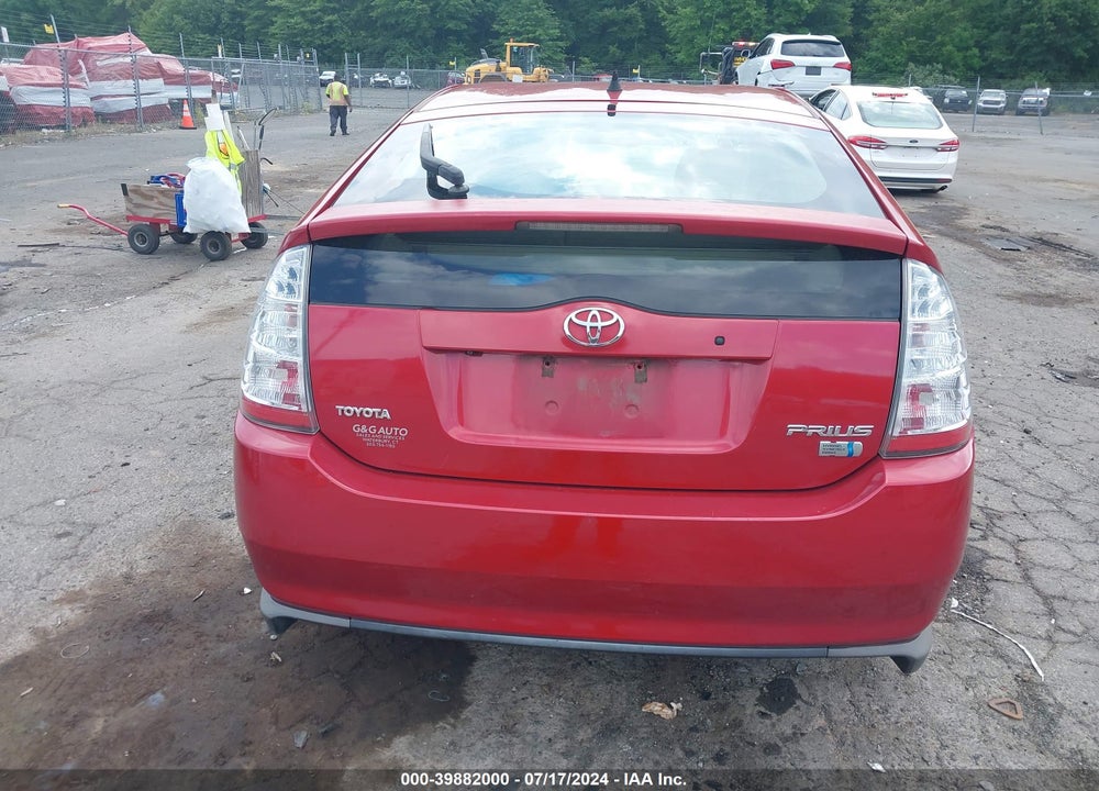 2008 TOYOTA PRIUS VIN: JTDKB20U987755295