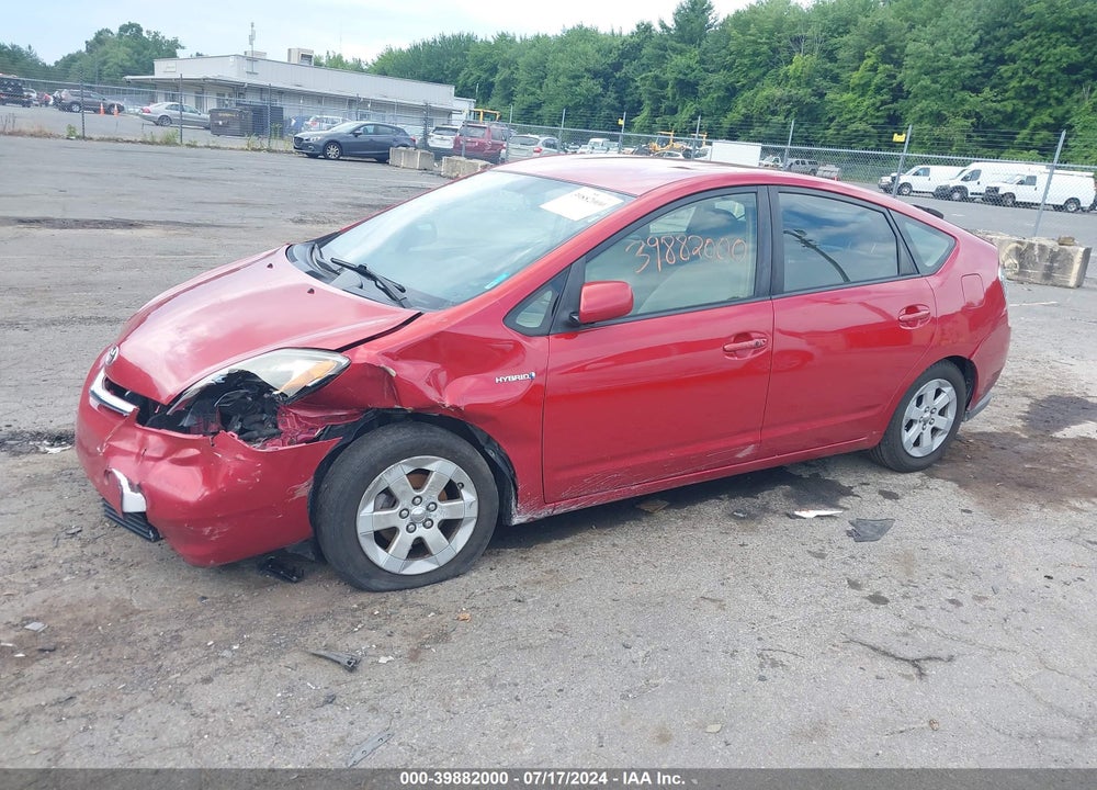 2008 TOYOTA PRIUS VIN: JTDKB20U987755295