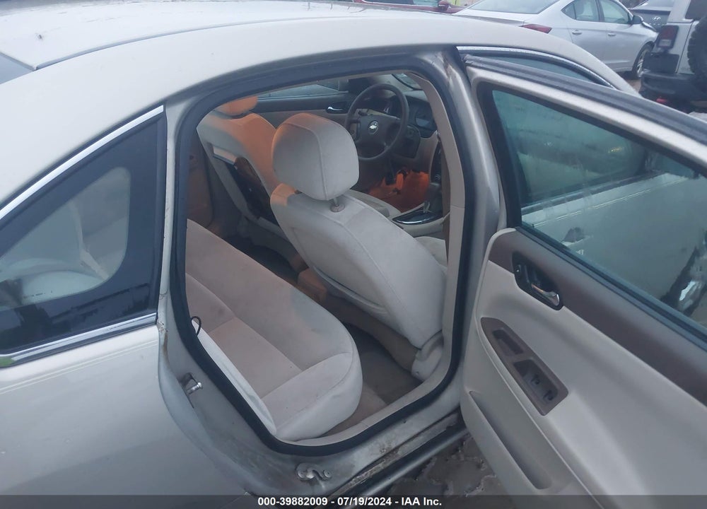 2008 CHEVROLET IMPALA VIN: 2G1WB58K981293431