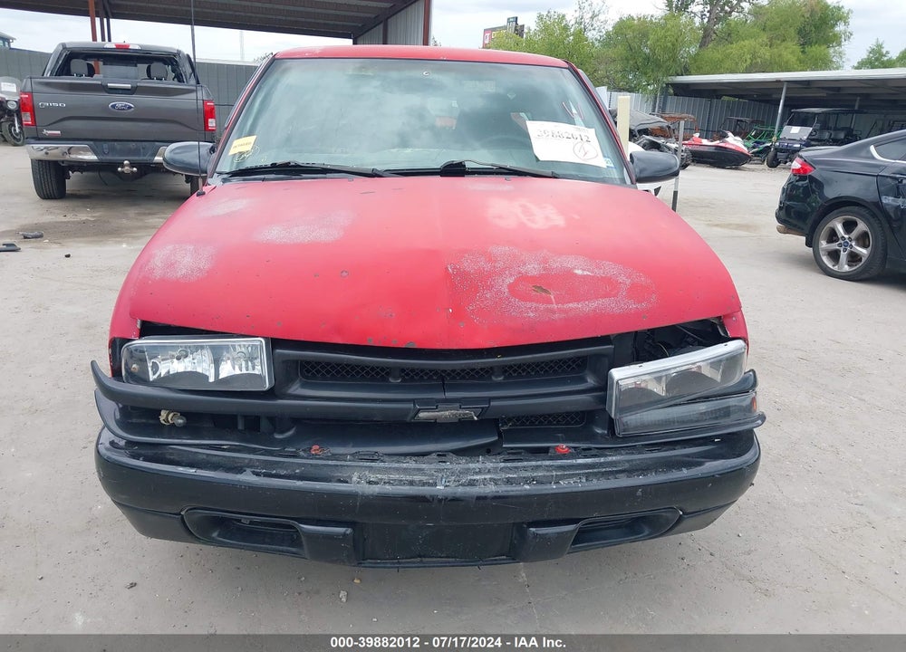 1999 CHEVROLET S-10 LS VIN: 1GCCS19W0X8169113