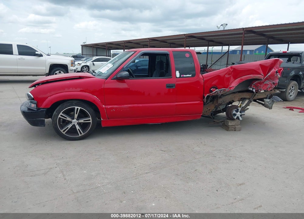 1999 CHEVROLET S-10 LS VIN: 1GCCS19W0X8169113
