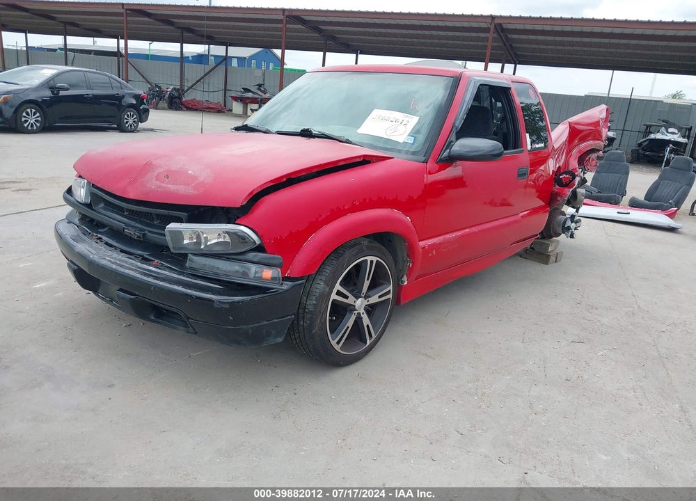 1999 CHEVROLET S-10 LS VIN: 1GCCS19W0X8169113