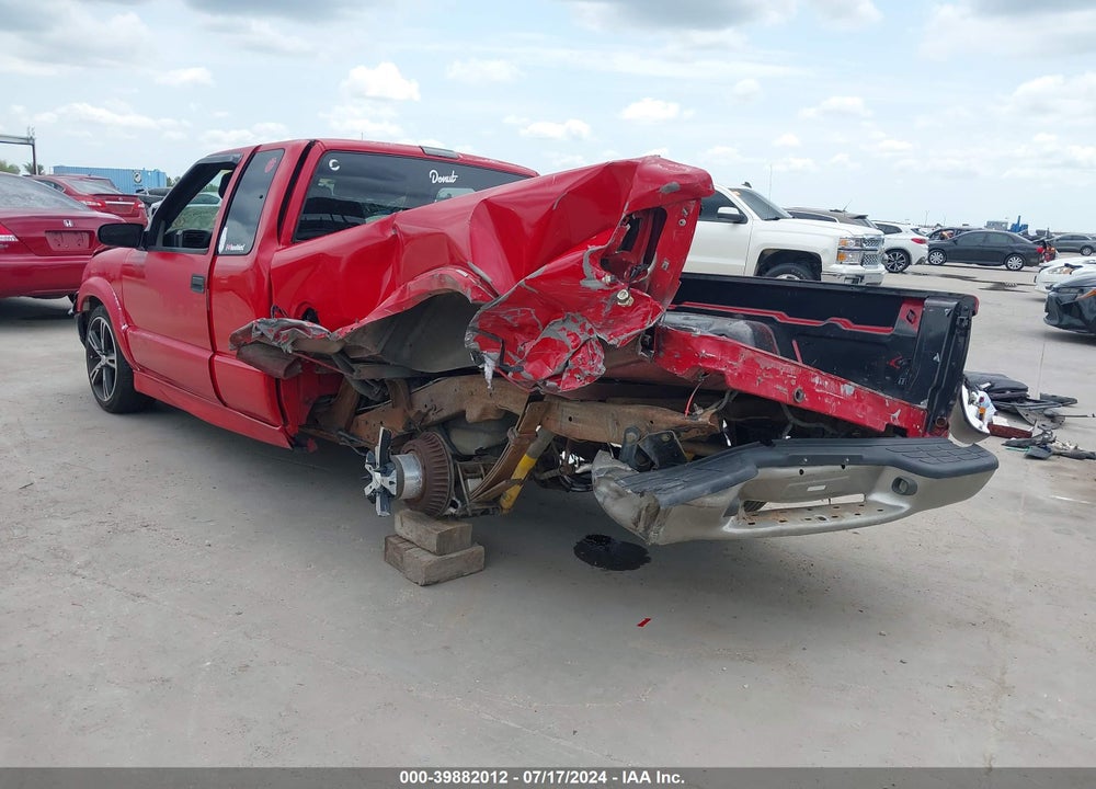 1999 CHEVROLET S-10 LS VIN: 1GCCS19W0X8169113