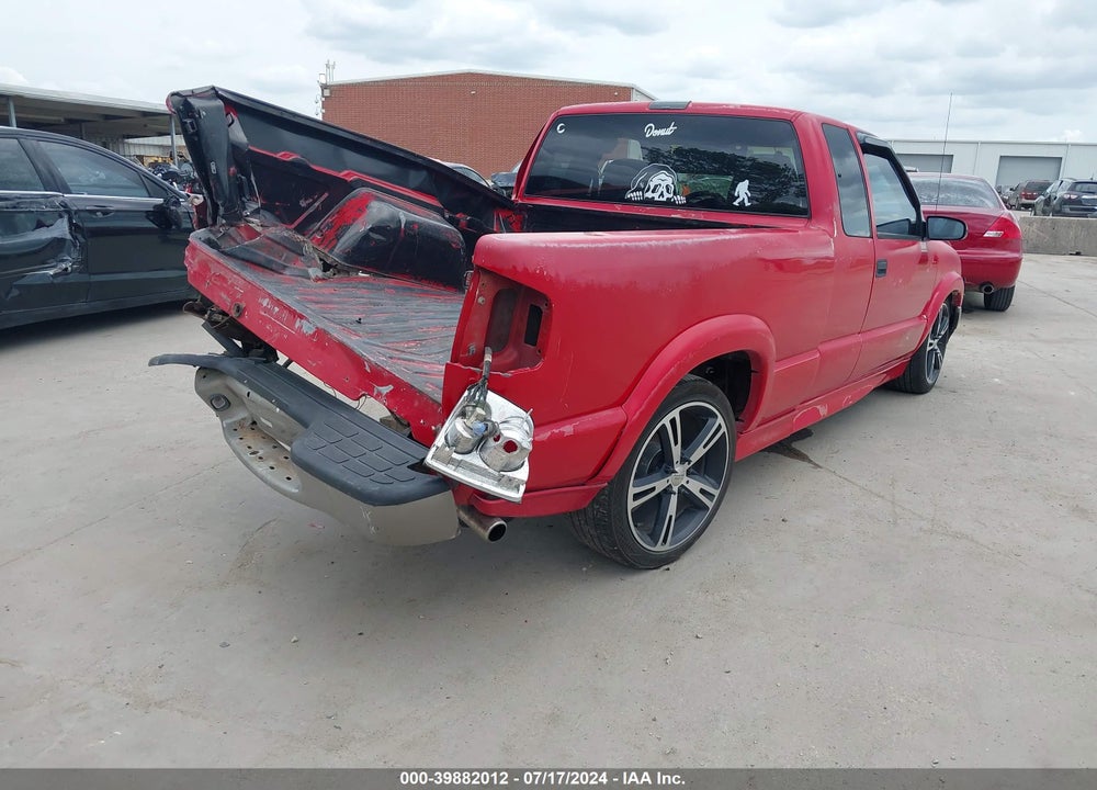 1999 CHEVROLET S-10 LS VIN: 1GCCS19W0X8169113