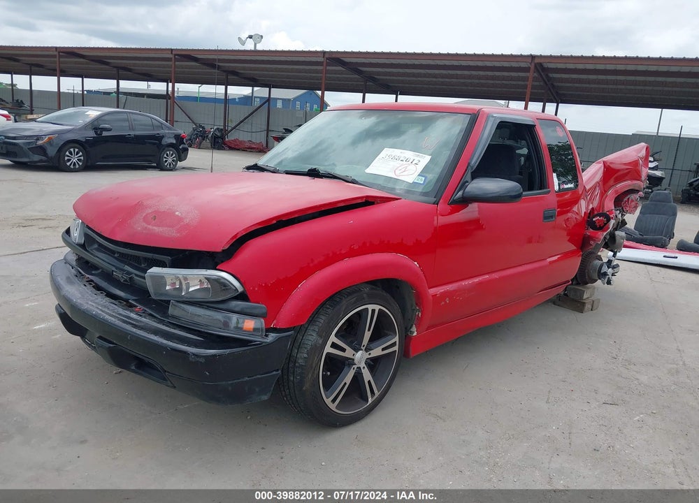 1999 CHEVROLET S-10 LS VIN: 1GCCS19W0X8169113