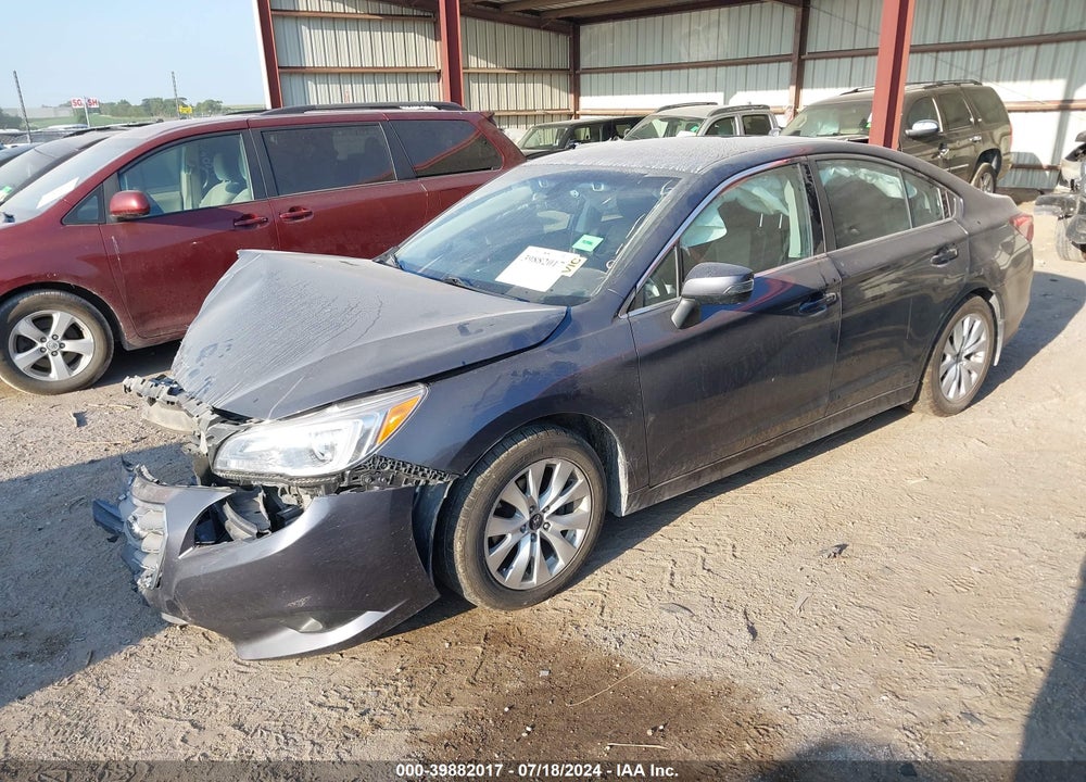 2017 SUBARU LEGACY 2.5I PREMIUM VIN: 4S3BNAF63H3018109