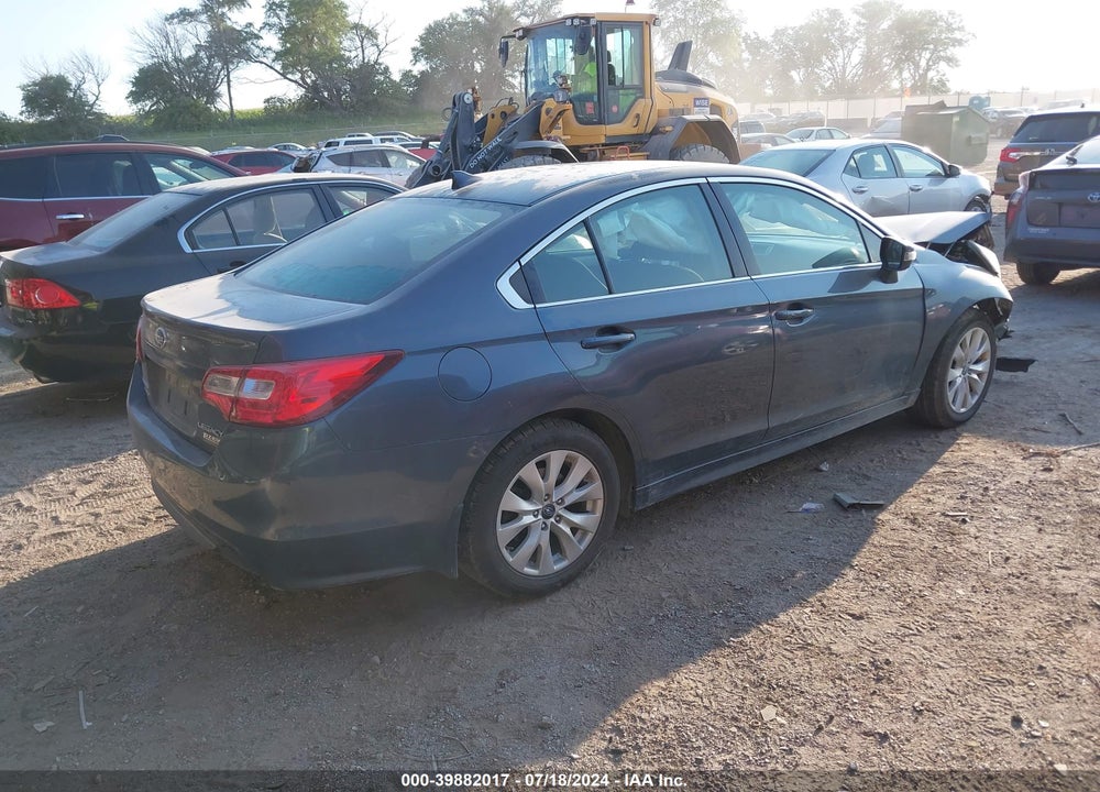 2017 SUBARU LEGACY 2.5I PREMIUM VIN: 4S3BNAF63H3018109
