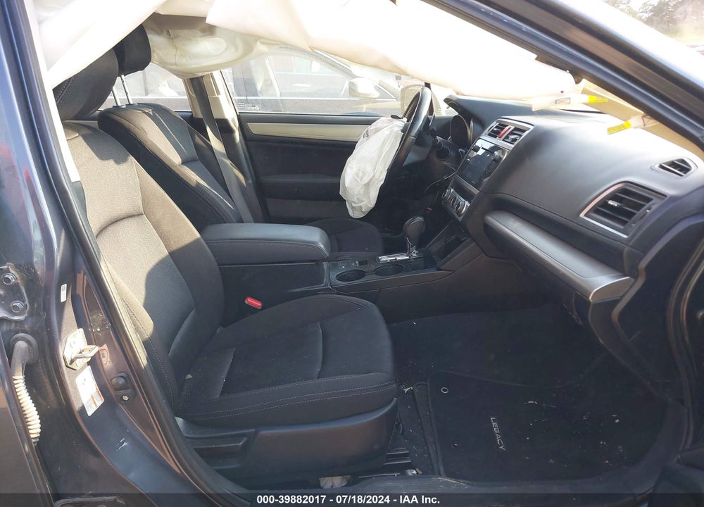 2017 SUBARU LEGACY 2.5I PREMIUM VIN: 4S3BNAF63H3018109
