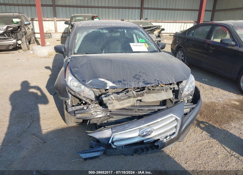 2017 SUBARU LEGACY 2.5I PREMIUM VIN: 4S3BNAF63H3018109