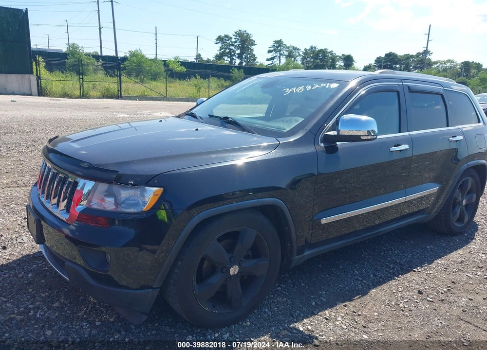 2011 JEEP GRAND CHEROKEE OVERLAND VIN: 1J4RR6GG6BC624724