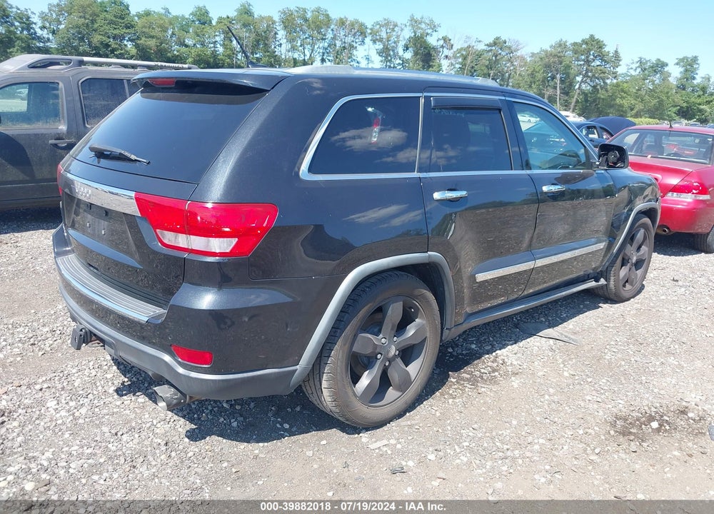 2011 JEEP GRAND CHEROKEE OVERLAND VIN: 1J4RR6GG6BC624724