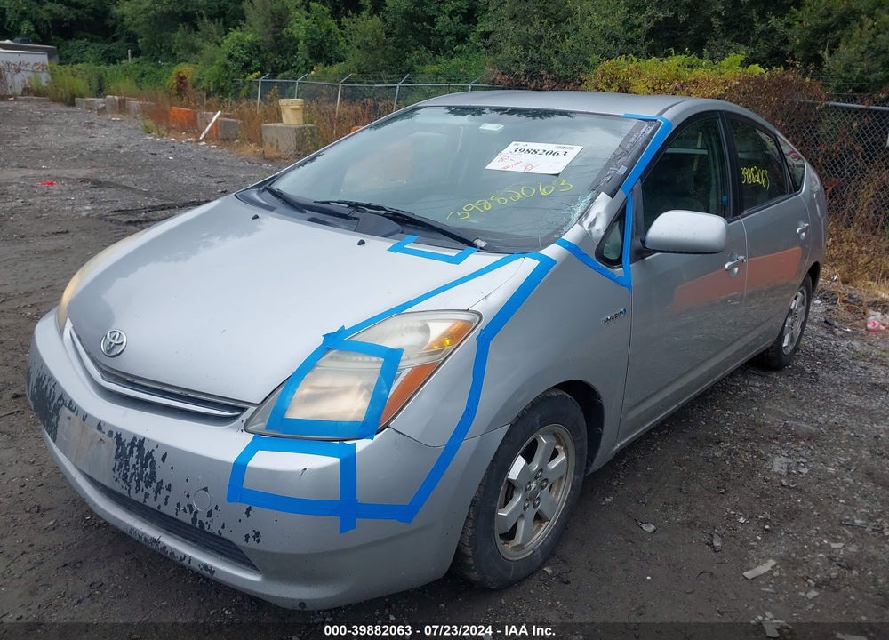 2006 TOYOTA PRIUS VIN: JTDKB20U967504239
