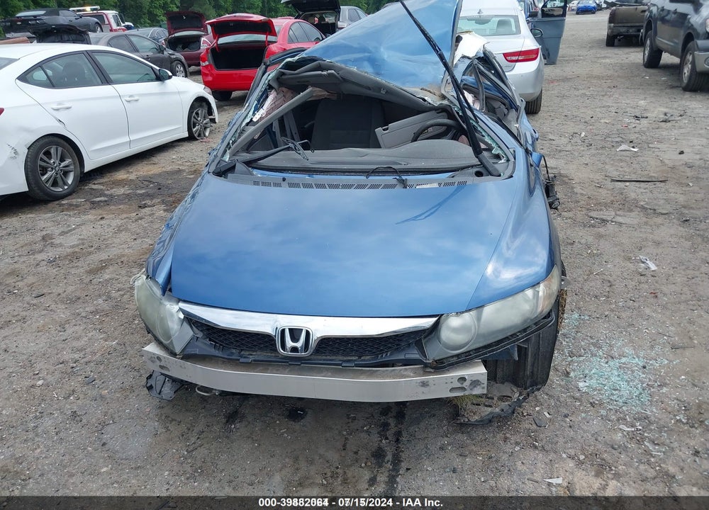 2009 HONDA CIVIC LX VIN: 2HGFA16539H366920