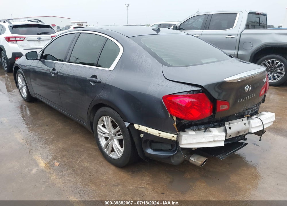 2012 INFINITI G37 JOURNEY VIN: JN1CV6AP0CM934088