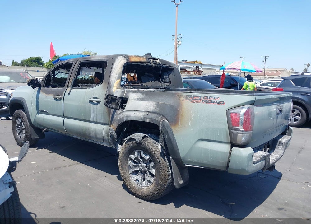 2022 TOYOTA TACOMA TRD OFF ROAD VIN: 3TMAZ5CN4NM187262