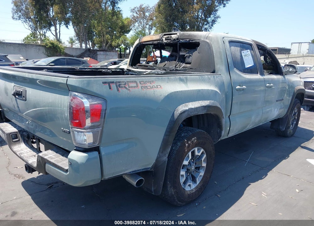 2022 TOYOTA TACOMA TRD OFF ROAD VIN: 3TMAZ5CN4NM187262