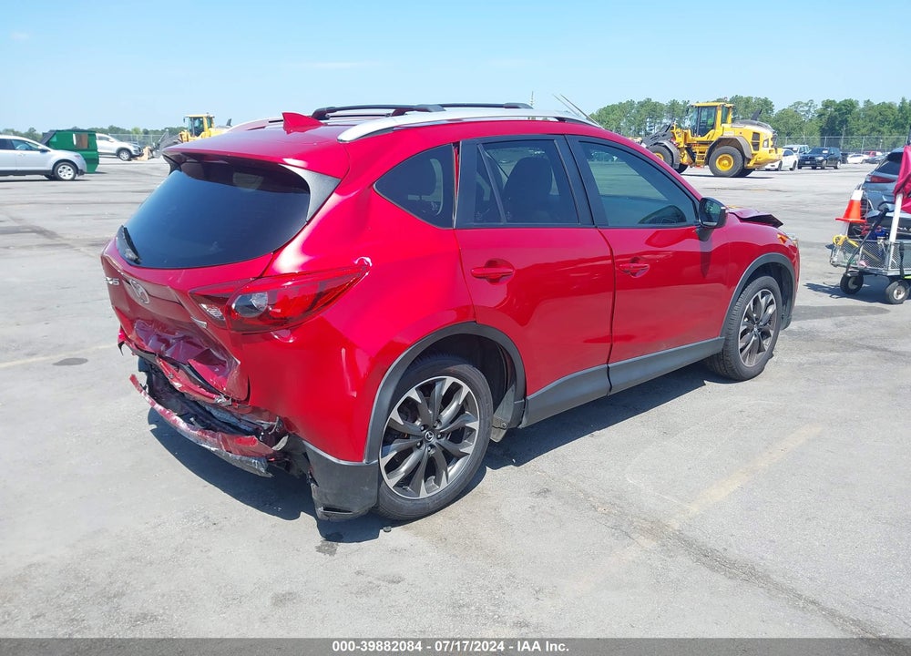 2016 MAZDA CX-5 GRAND TOURING VIN: JM3KE2DY8G0667826