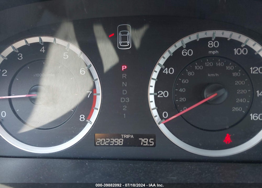 2012 HONDA ACCORD 2.4 LX-P VIN: 1HGCP2F49CA221062