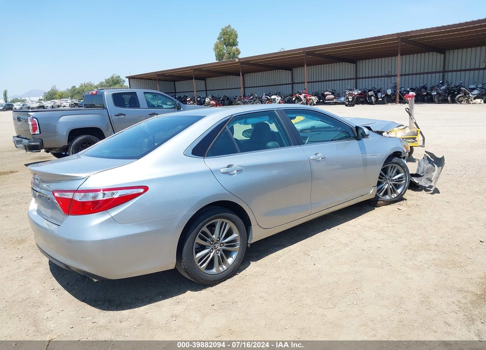 2016 TOYOTA CAMRY SE VIN: 4T1BF1FK3GU256752