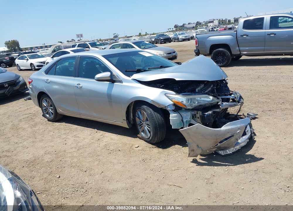 2016 TOYOTA CAMRY SE VIN: 4T1BF1FK3GU256752