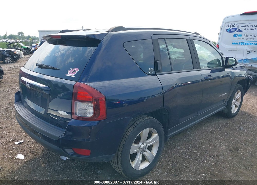 2014 JEEP COMPASS LATITUDE VIN: 1C4NJDEB9ED623069