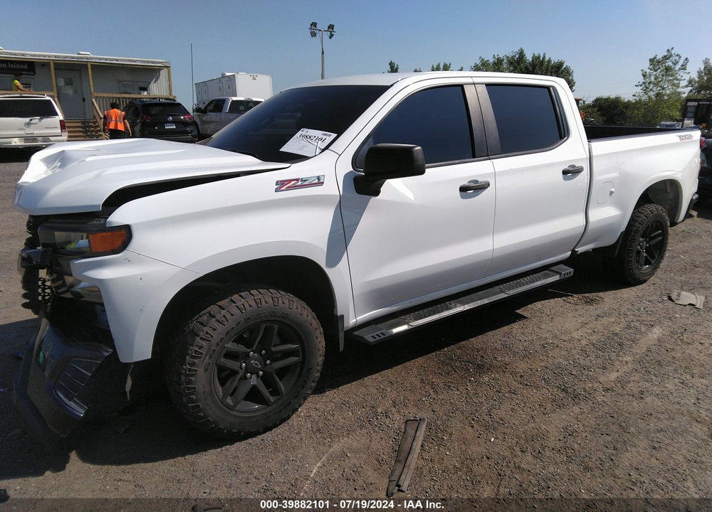 2020 CHEVROLET SILVERADO 1500 4WD STANDARD BED CUSTOM TRAIL BOSS VIN: 1GCPYCEF1LZ327481